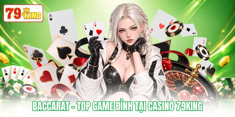 Baccarat - Top game đỉnh tại Casino 79KING