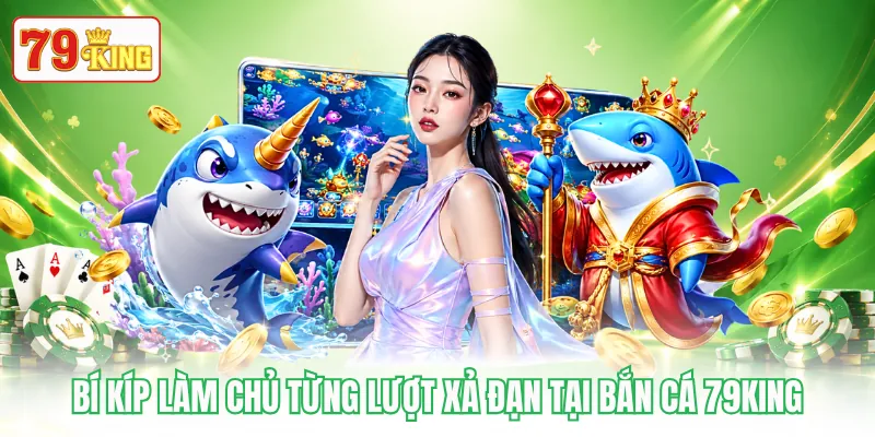 Bí kíp làm chủ từng lượt xả đạn tại bắn cá 79KING