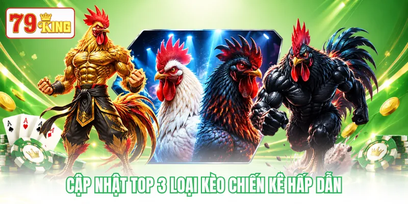 Cập nhật top 3 loại kèo chiến kê hấp dẫn