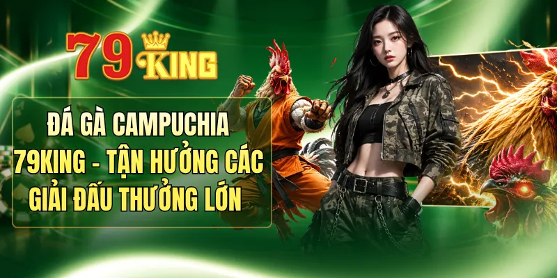 Đá Gà Campuchia 79KING - Tận Hưởng Các Giải Đấu Thưởng Lớn