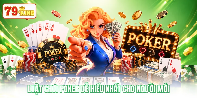Luật chơi Poker dễ hiểu nhất cho người mới